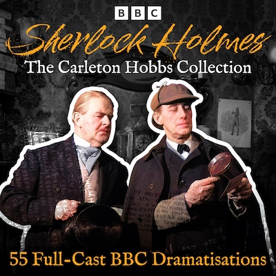 Sherlock Holmes: The Carleton Hobbs Collection – omslag til lydbogen af Arthur Conan Doyle