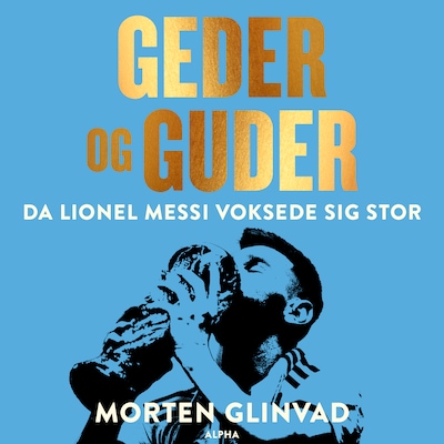 Geder og guder – omslag til lydbogen af Morten Glinvad