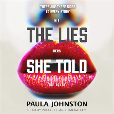 The Lies She Told – omslag til lydbogen af Paula Johnston
