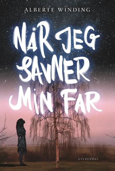 Når jeg savner min far – omslag til lydbogen af Alberte Winding