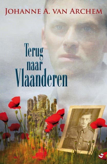 Terug naar vlaanderen – omslag van het luisterboek van Johanne A. van Archem