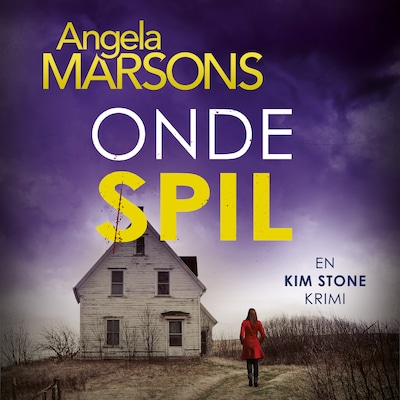 Onde spil – omslag til lydbogen af Angela Marsons