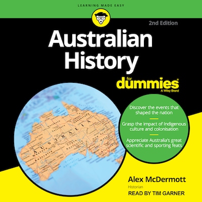 Australian History For Dummies, 2nd Edition – omslag til lydbogen af Alex McDermott