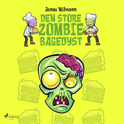 Den Store Zombiebagedyst – omslag til lydbogen af Jonas Wilmann