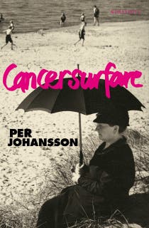 Cancersurfare – omslag till ljudboken av Per Johansson