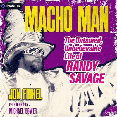 Macho Man – omslag til lydbogen af Jon Finkel