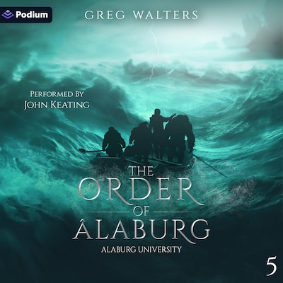 The Order of Alaburg – omslag til lydbogen af Greg Walters
