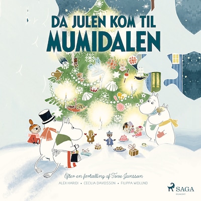 Da julen kom til Mumidalen – omslag til lydbogen af Tove Jansson
