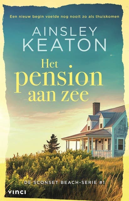 Het pension aan zee – omslag van het luisterboek van Ainsley Keaton
