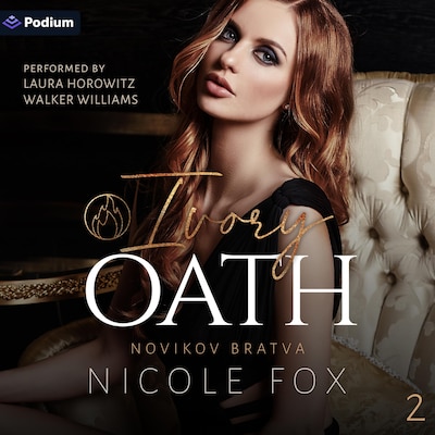 Ivory Oath – omslag til lydbogen af Nicole Fox