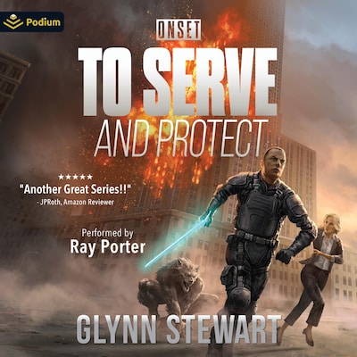 To Serve and Protect – omslag til lydbogen af Glynn Stewart