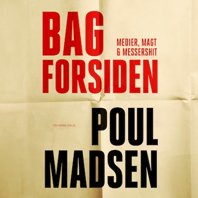 Bag forsiden – omslag til lydbogen af Poul Madsen