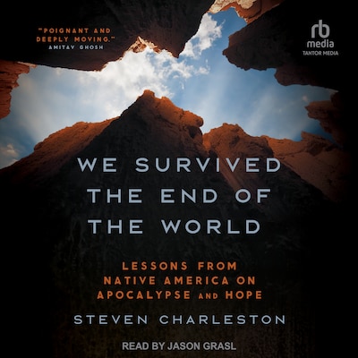 We Survived the End of the World – omslag til lydbogen af Steven Charleston