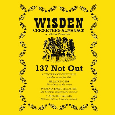 Wisden: 137 Not Out – omslag til lydbogen af Mr Punch Audiobooks