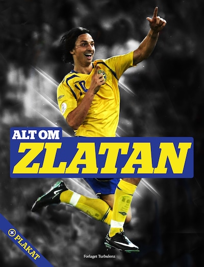 Alt om Zlatan – omslag til lydbogen af Steffen Gronemann