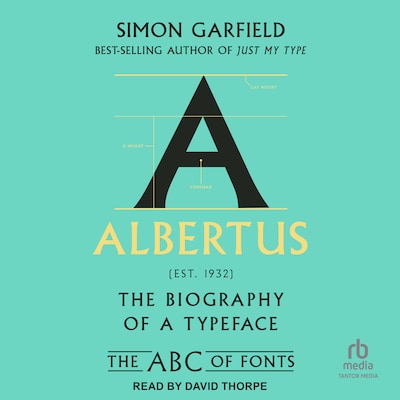 Albertus – omslag til lydbogen af Simon Garfield