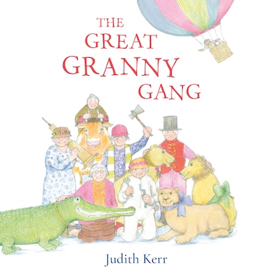 The Great Granny Gang – omslag til lydbogen af Judith Kerr