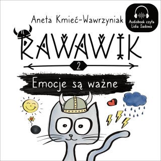 Rawawik. Emocje są ważne – okładka audiobooka, autor Aneta Kmieć-Wawrzyniak