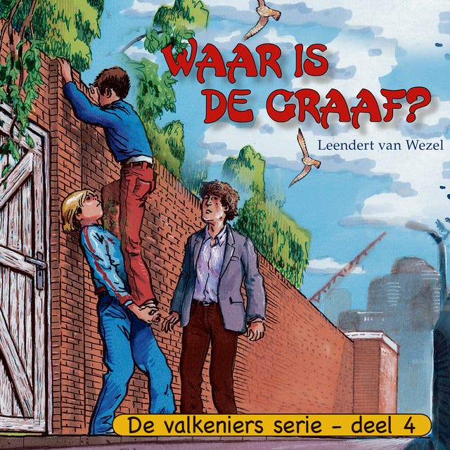 Waar is de graaf? – omslag van het luisterboek van Leendert van Wezel