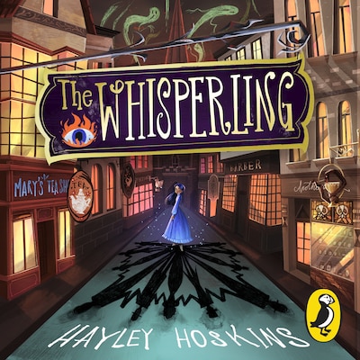 The Whisperling – omslag til lydbogen af Hayley Hoskins