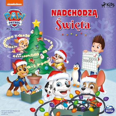 Psi Patrol: Nadchodzą Święta – okładka audiobooka, autor PAW Patrol