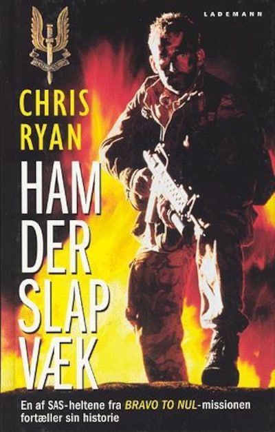 Ham der slap væk – omslag til lydbogen af Chris Ryan