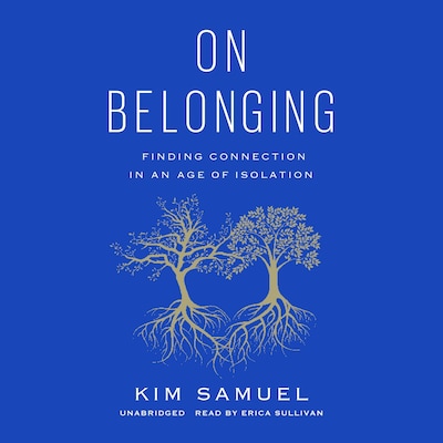 On Belonging – omslag til lydbogen af Kim Samuel