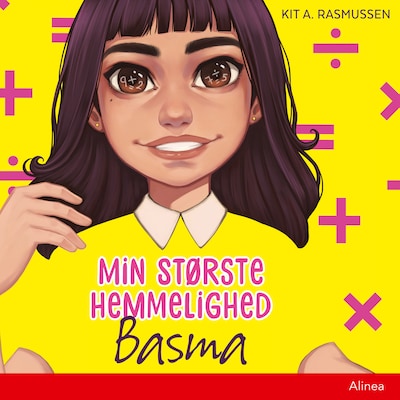 Min største hemmelighed - Basma – omslag til lydbogen af Kit A. Rasmussen