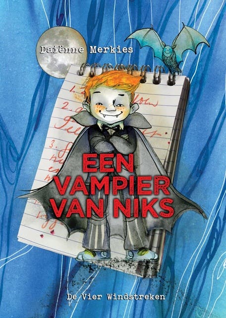Een vampier van niks – omslag van het luisterboek van Daiënne Merkies