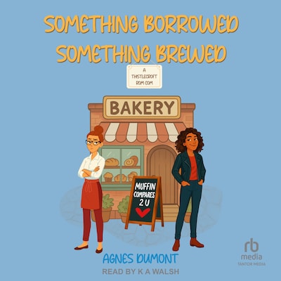 Something Borrowed Something Brewed – omslag til lydbogen af Agnes DuMont