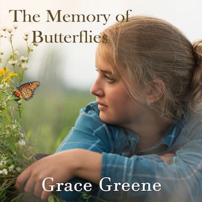 The Memory of Butterflies – omslag til lydbogen af Grace Greene