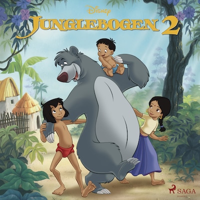 Junglebogen 2 – omslag til lydbogen af Disney