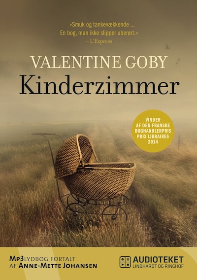 Kinderzimmer – omslag til lydbogen af Valentine Goby