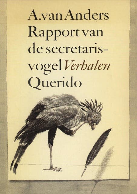Rapport van de secretarisvogel – omslag van het luisterboek van A.L. Schneiders