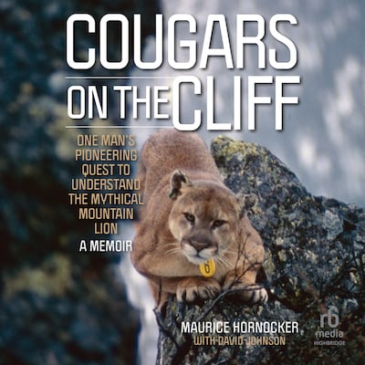 Cougars on the Cliff – omslag til lydbogen af Maurice Hornocker
