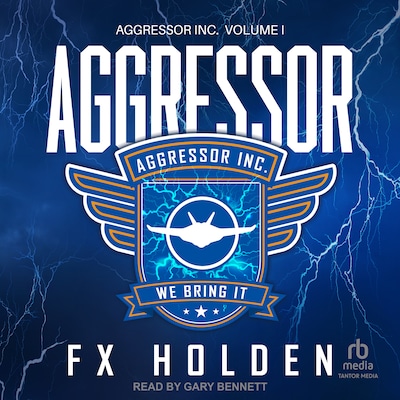 Aggressor – omslag til lydbogen af FX Holden