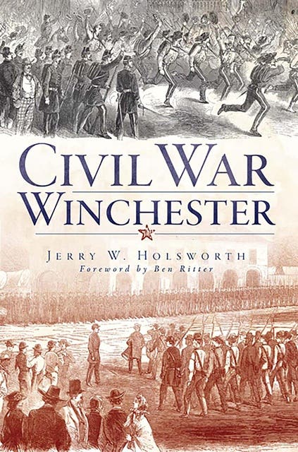 Civil War Winchester – omslag til lydbogen af Jerry W Holsworth