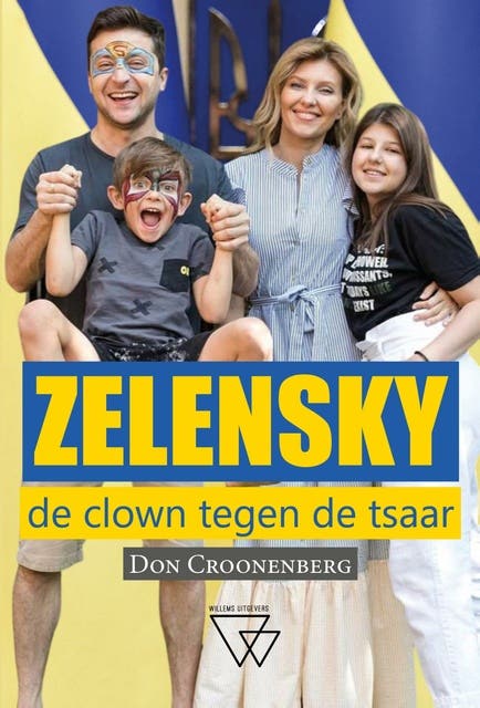 Zelensky: De clown tegen de tsaar – omslag van het luisterboek van Don Croonenberg