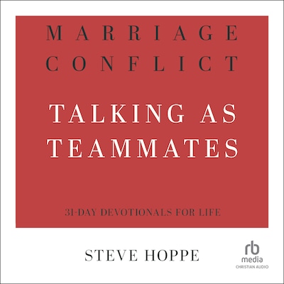 Marriage Conflict – omslag til lydbogen af Steve Hoppe