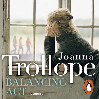 Balancing Act – omslag til lydbogen af Joanna Trollope