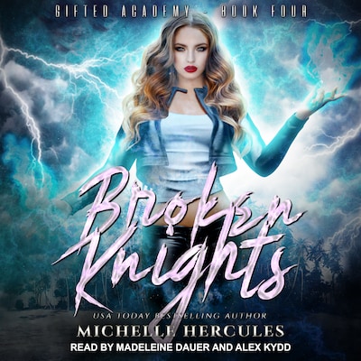 Broken Knights – omslag til lydbogen af Michelle Hercules