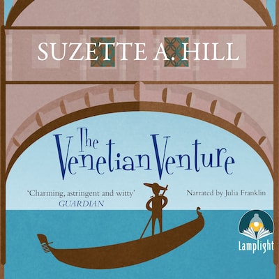 The Venetian Venture – omslag til lydbogen af Suzette A. Hill