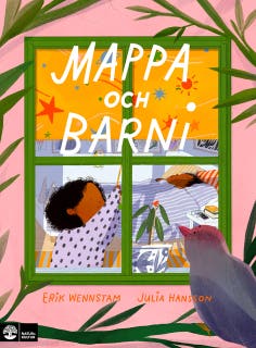 Mappa och Barni – omslag till ljudboken av Erik Wennstam,Julia Hansson