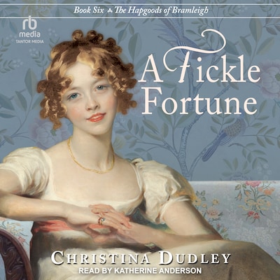 A Fickle Fortune – omslag til lydbogen af Christina Dudley