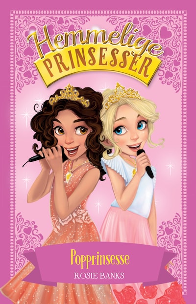 Hemmelige Prinsesser (04) Popprinsesse – omslag til lydbogen af Rosie Banks
