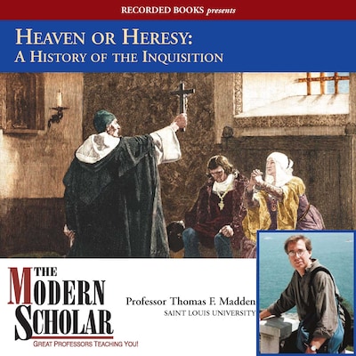 Heaven or Heresy – omslag til lydbogen af Thomas F. Madden