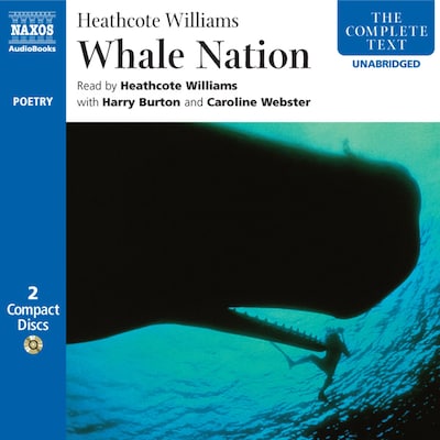 Whale Nation – omslag til lydbogen af Heathcote Williams
