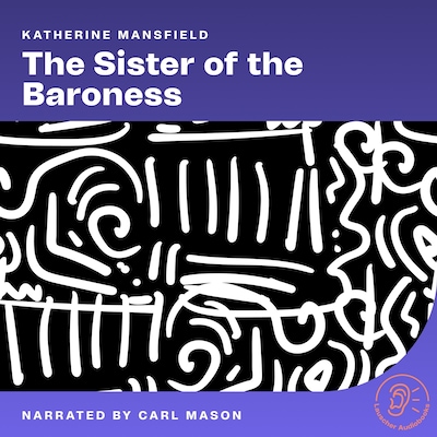 The Sister of the Baroness – omslag til lydbogen af Katherine Mansfield