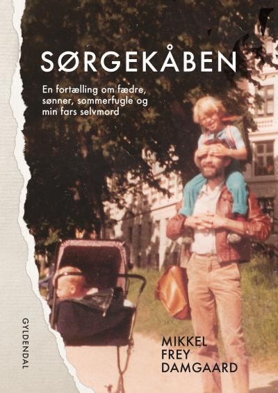 Sørgekåben – omslag til lydbogen af Mikkel Frey Damgaard