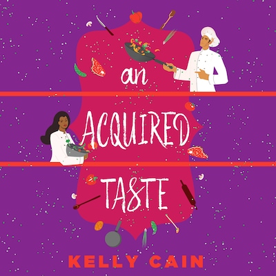 An Acquired Taste – omslag til lydbogen af Kelly Cain